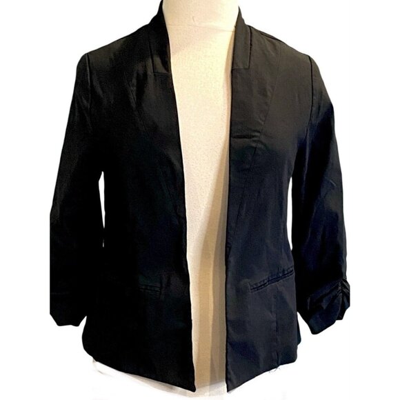 Torrid Black Blazer Professional Tailored Open Front - Picture 2 of 6